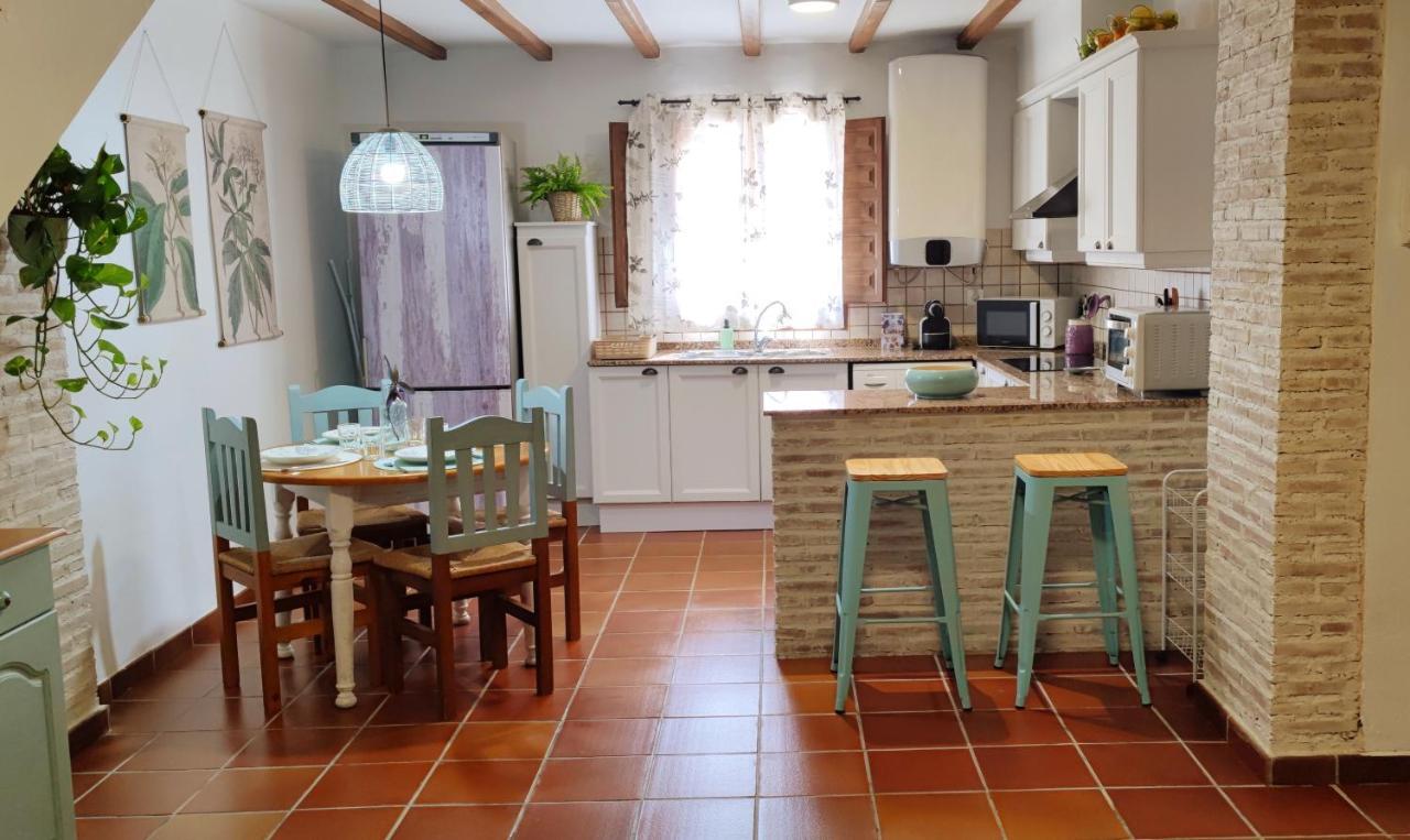 Masia De San Juan Casa Numero 1 En Castillo Con Piscina Y Aire Acondicionado Segorbe Zewnętrze zdjęcie