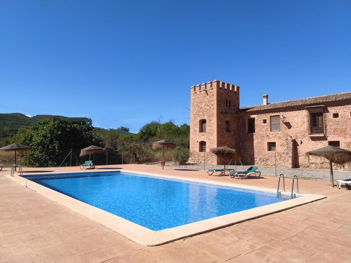 Masia De San Juan Casa Numero 1 En Castillo Con Piscina Y Aire Acondicionado Segorbe Zewnętrze zdjęcie
